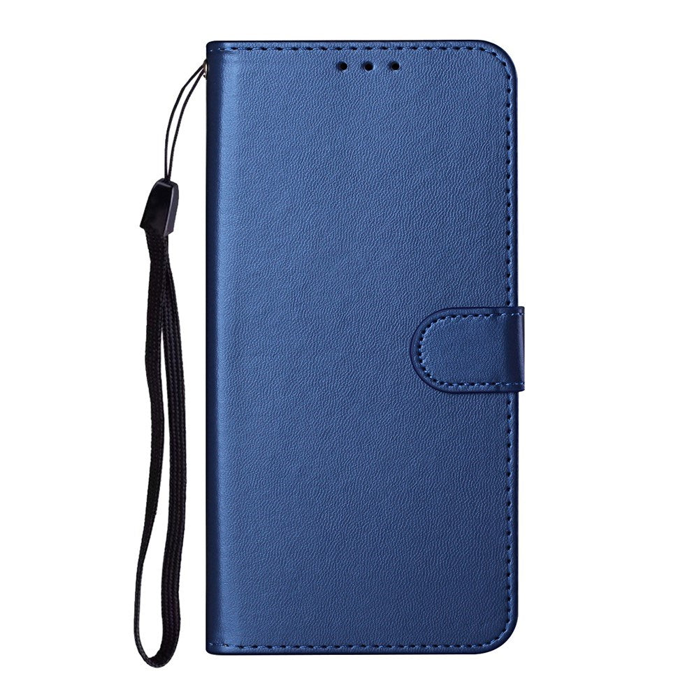 EIDERWOOD OnePlus 8T Kunstlæder Cover m. Strop & Kortholder - Blå