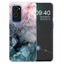 EIDERWOOD OnePlus 9 Pro Fleksibelt Plastik Cover m. Marmordesign - Blå / Lyserød / Sort