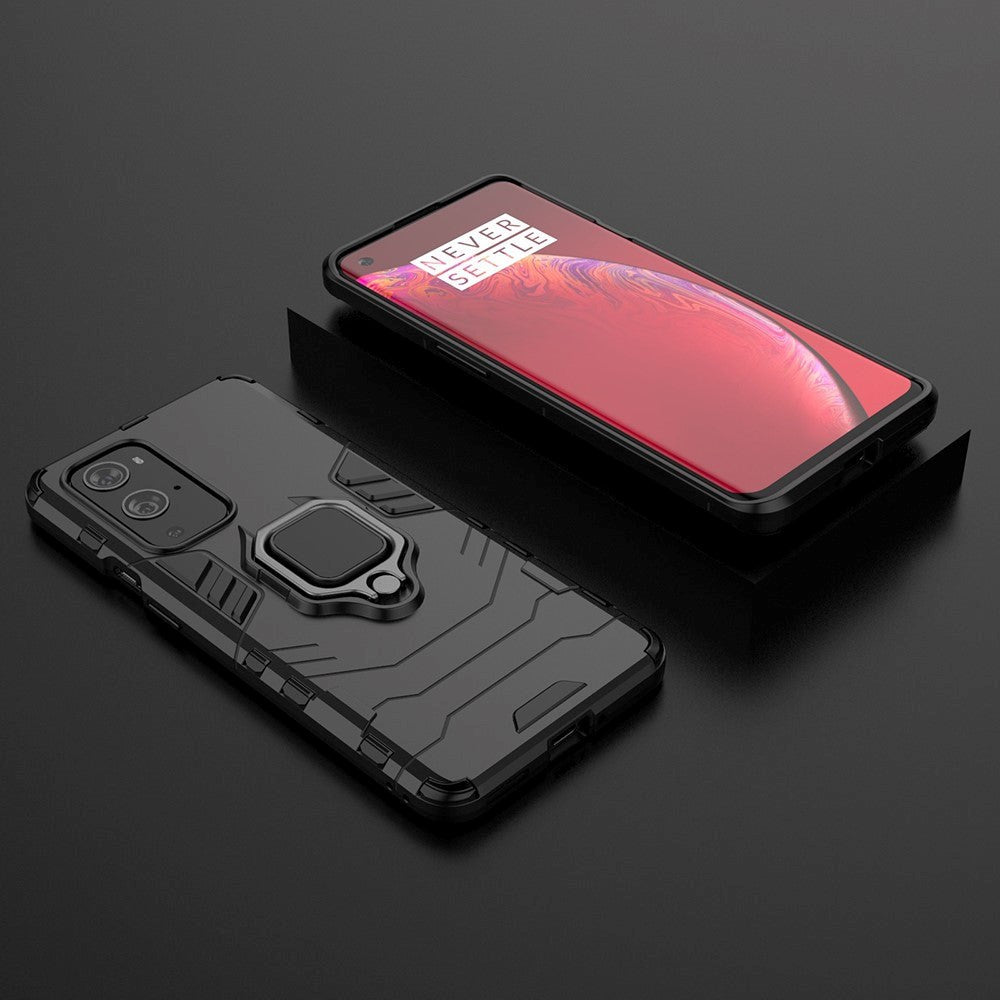 OnePlus 9 Pro Håndværkercover m. Magnetisk Kickstand - Sort