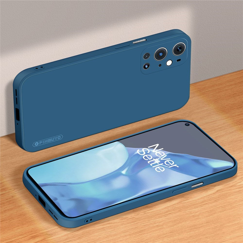 OnePlus 9 Pro Pinwuyo Silikone Cover - Blå