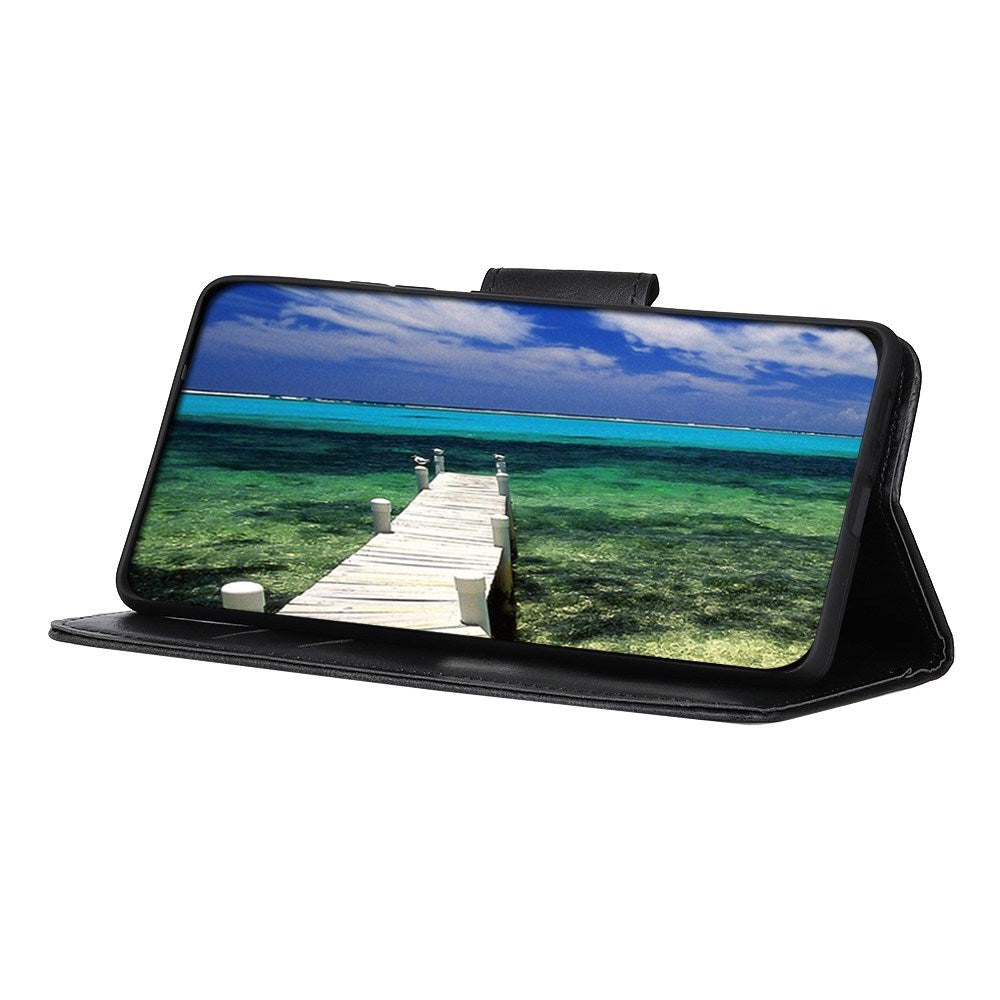 EIDERWOOD OnePlus Nord CE (5G) Kunstlæder Flip Cover m. Pung & Ståfunktion - Sort