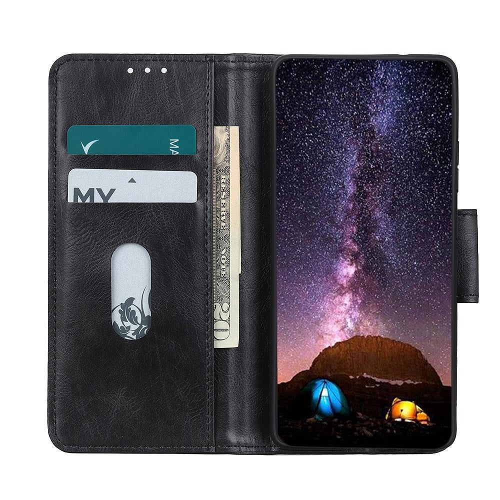 EIDERWOOD OnePlus Nord CE (5G) Kunstlæder Flip Cover m. Pung & Ståfunktion - Sort