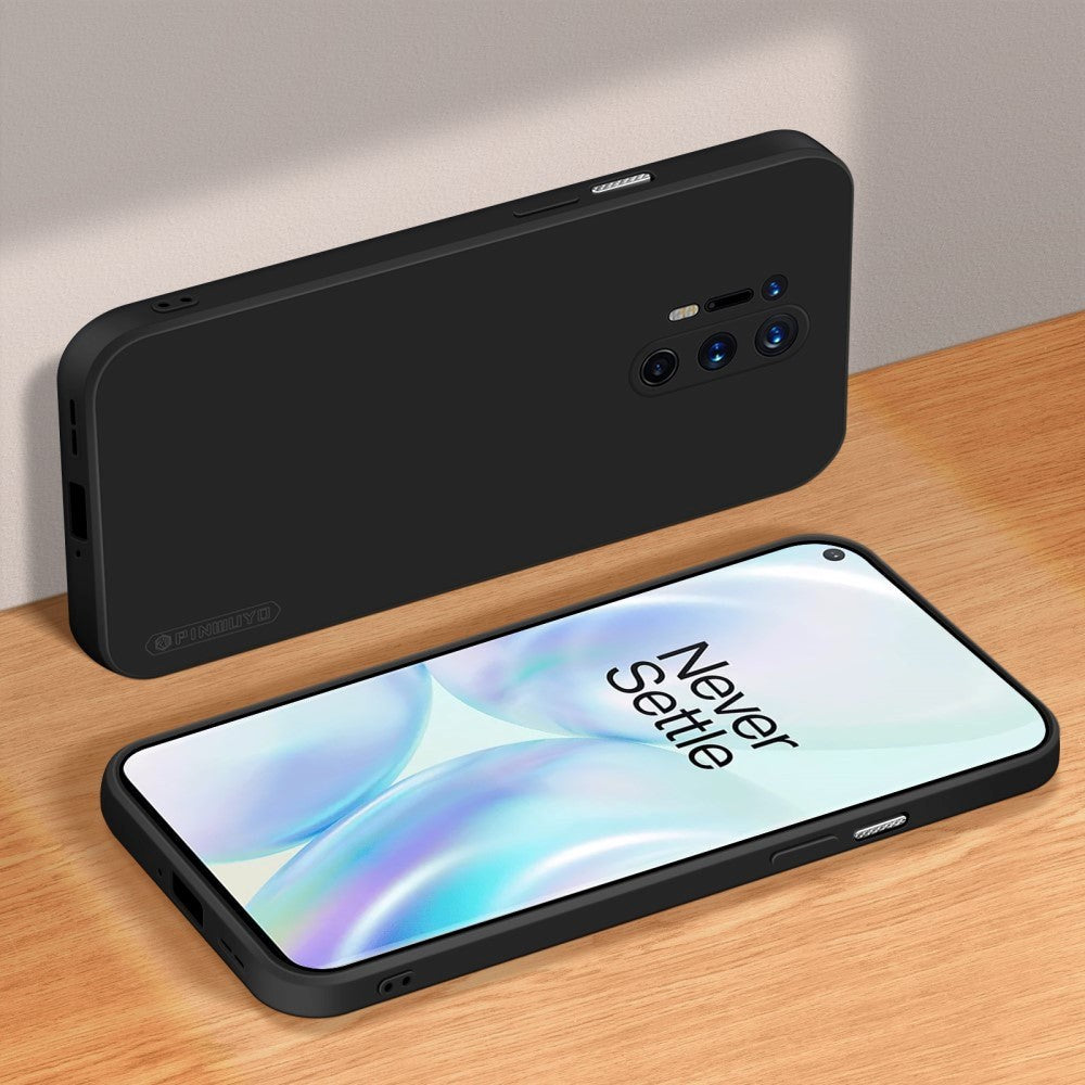 OnePlus 8 Pro Pinwuyo Silikone Cover - Sort