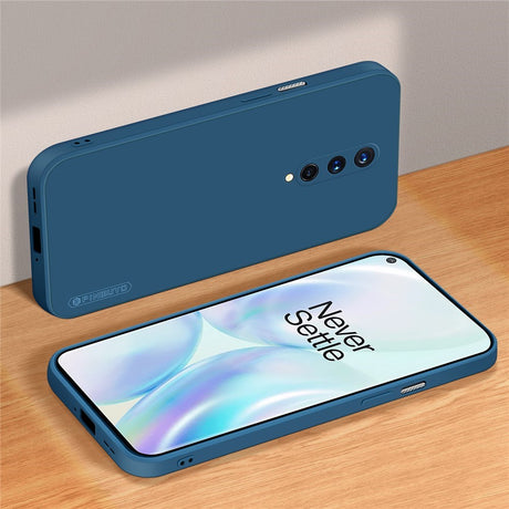 OnePlus 8 Pinwuyo Silikone Cover - Blå