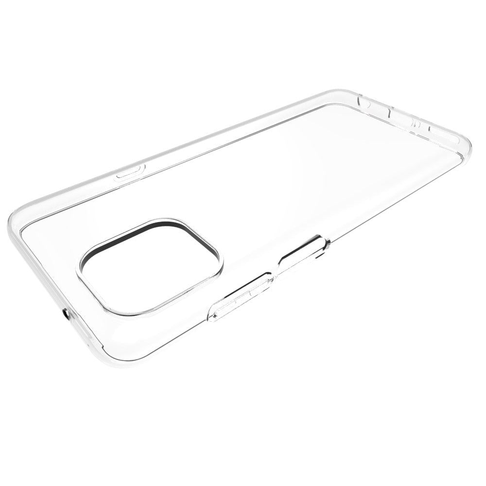 Motorola Edge 20 Lite Fleksibelt Plastik Cover - Gennemsigtig