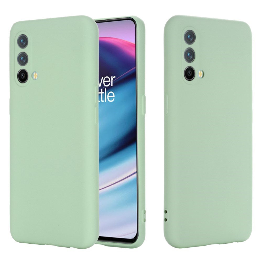 EIDERWOOD OnePlus Nord CE (5G) Liquid Silikone Cover m. Strop - Grøn