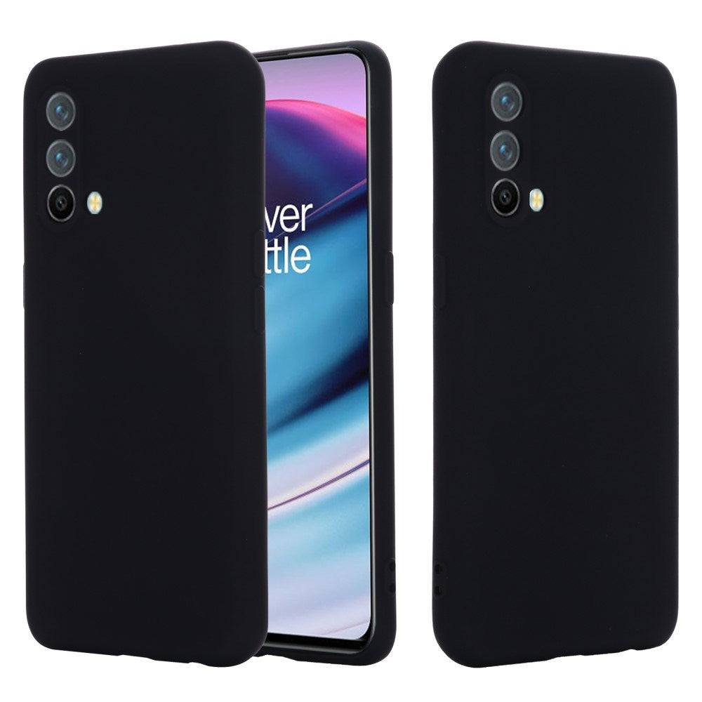 EIDERWOOD OnePlus Nord CE (5G) Liquid Silikone Cover m. Strop - Sort