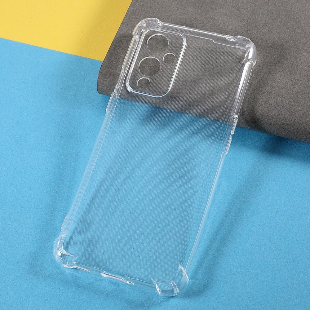 EIDERWOOD OnePlus 9 Plastik Cover m. Stødabsorberende Hjørner - Gennemsigtig