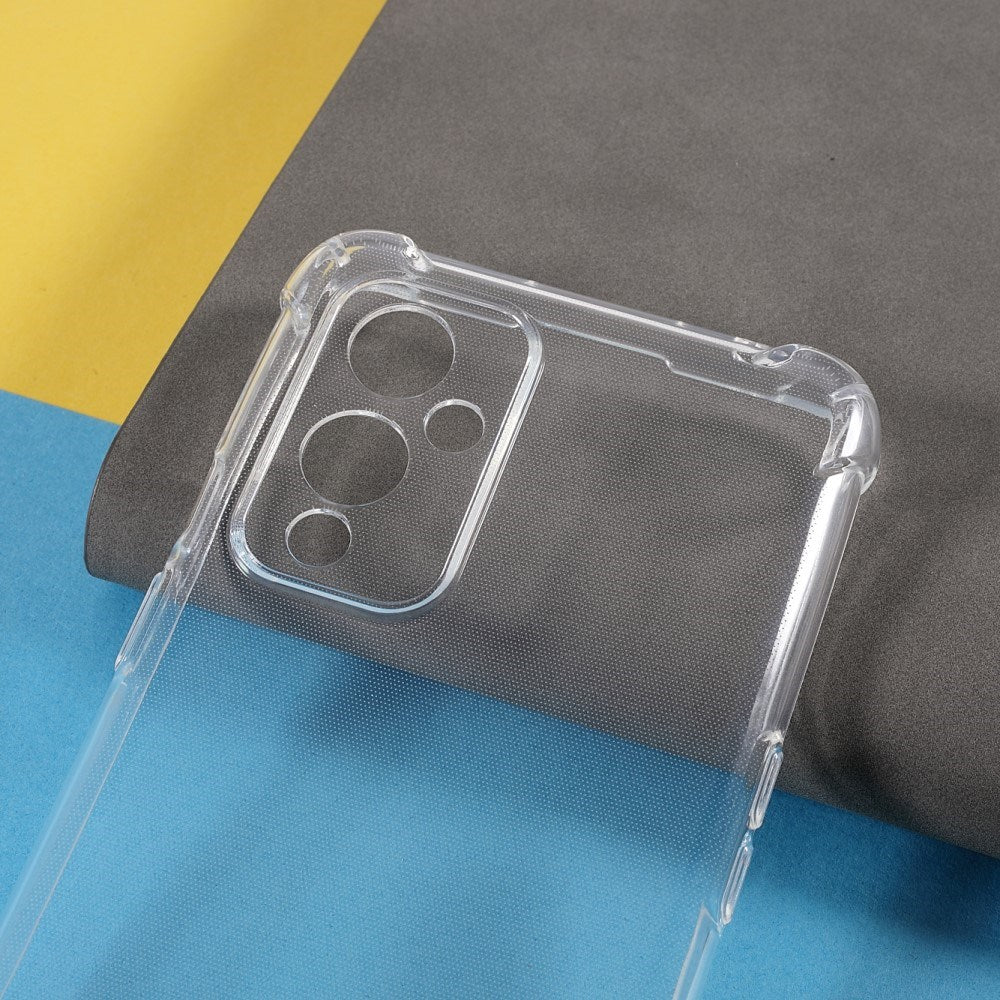 EIDERWOOD OnePlus 9 Plastik Cover m. Stødabsorberende Hjørner - Gennemsigtig