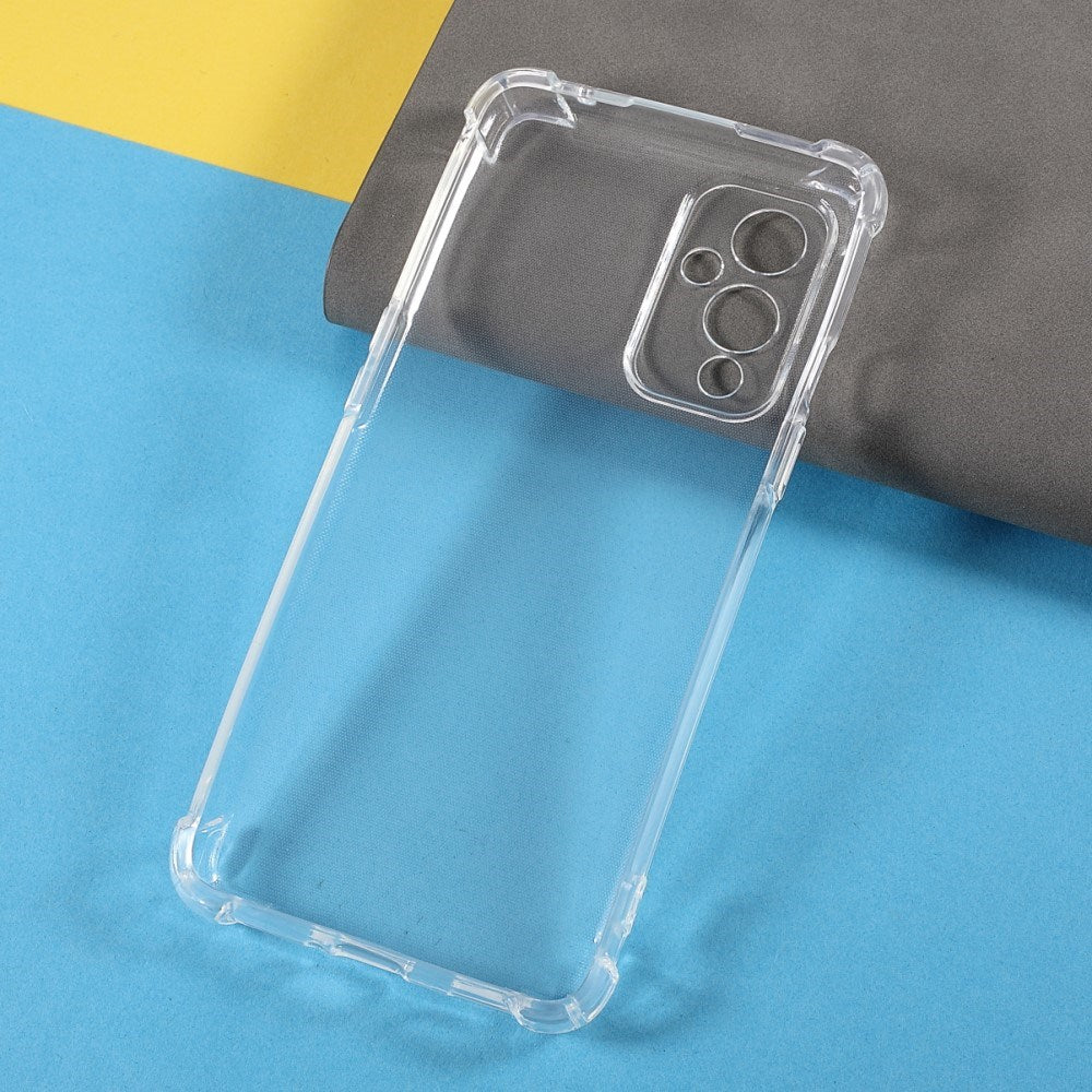 EIDERWOOD OnePlus 9 Plastik Cover m. Stødabsorberende Hjørner - Gennemsigtig