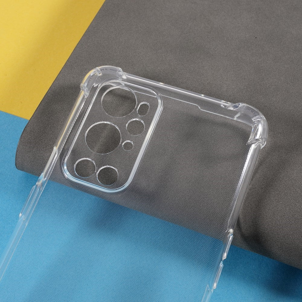 EIDERWOOD OnePlus 9 Pro Plastik Cover m. Stødabsorberende Hjørner - Gennemsigtig