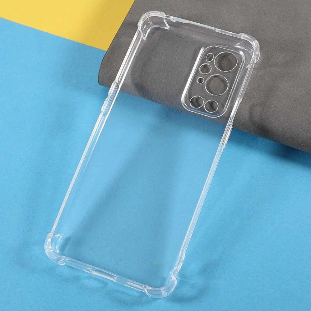 EIDERWOOD OnePlus 9 Pro Plastik Cover m. Stødabsorberende Hjørner - Gennemsigtig