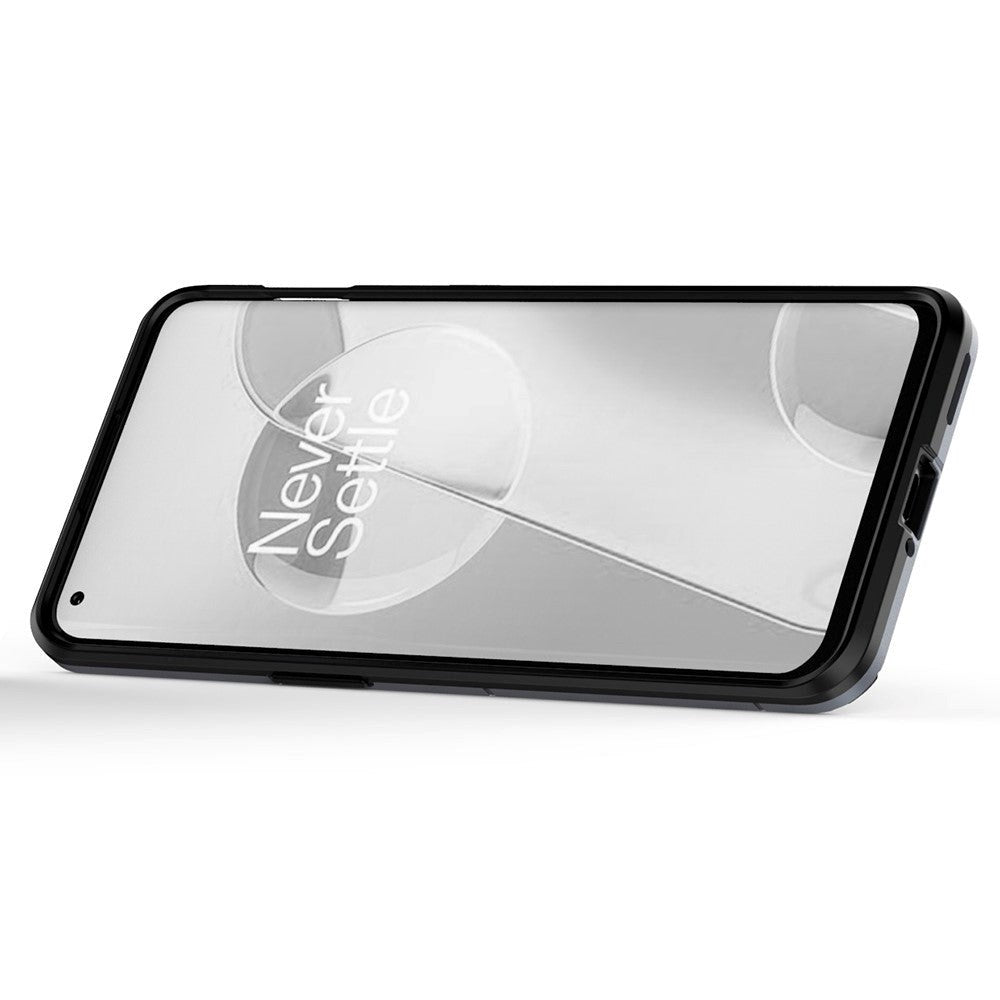 OnePlus 10 Pro Hybrid Håndværker Cover m. Magnetisk Kickstand - Blå