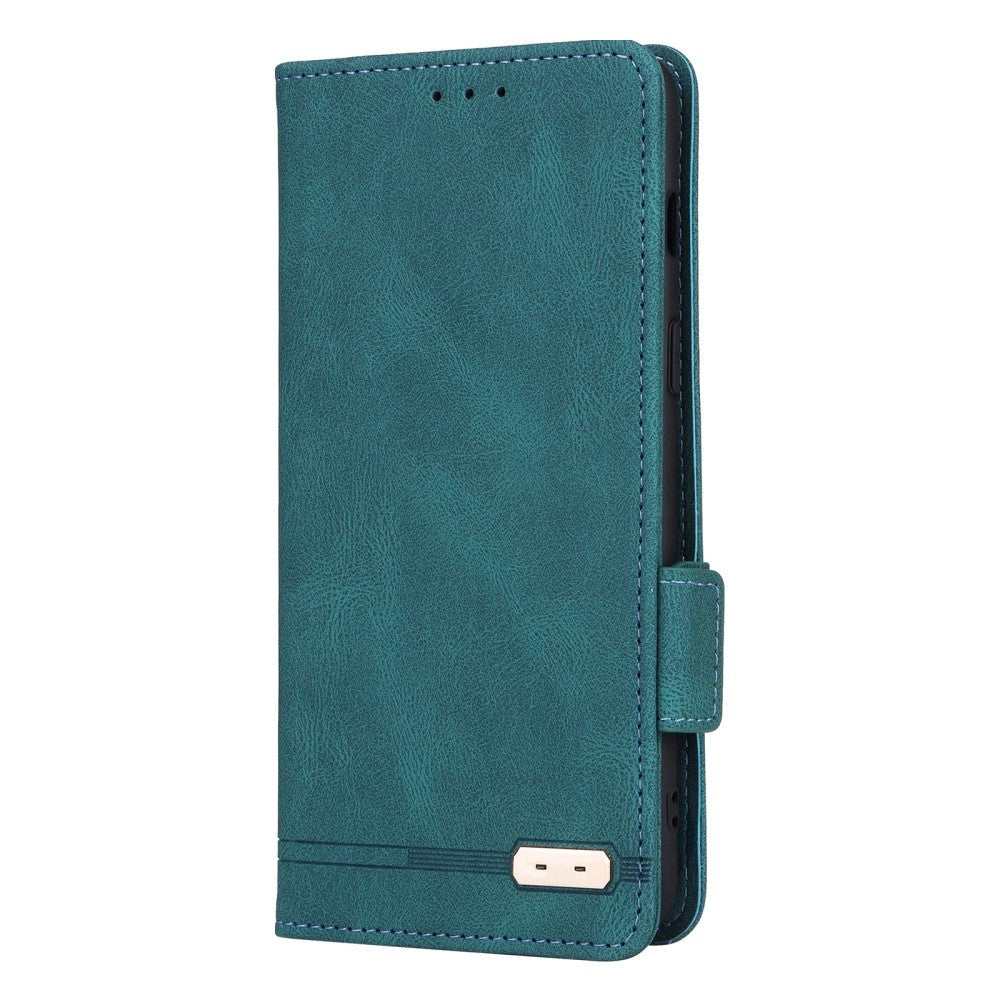 OnePlus Nord 2 (5G) Flip Cover m. Standerfunktion & Pung - Grøn