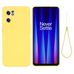 EIDERWOOD OnePlus Nord CE 2 (5G) Liquid Silikone Cover m. Strop - Gul