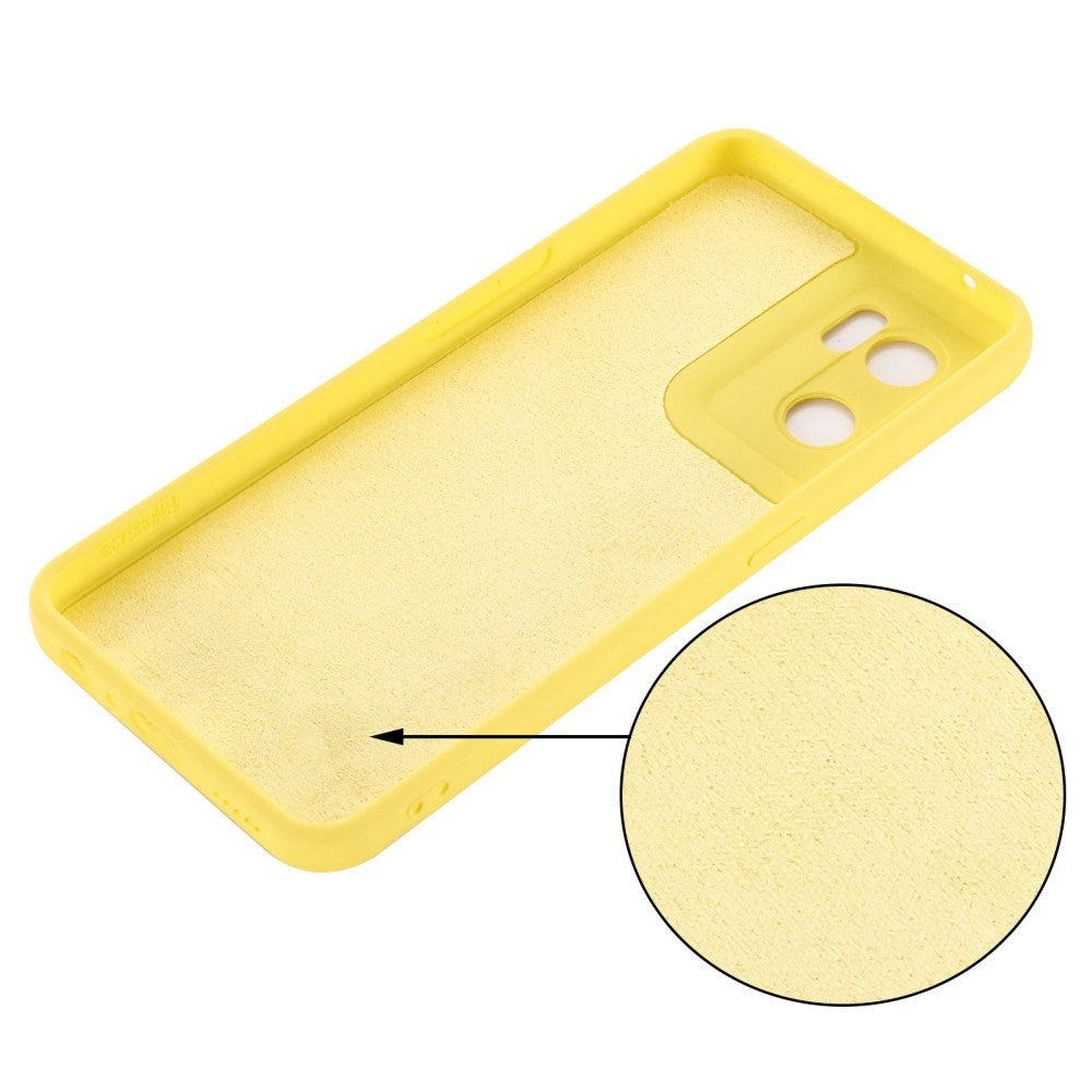 EIDERWOOD OnePlus Nord CE 2 (5G) Liquid Silikone Cover m. Strop - Gul