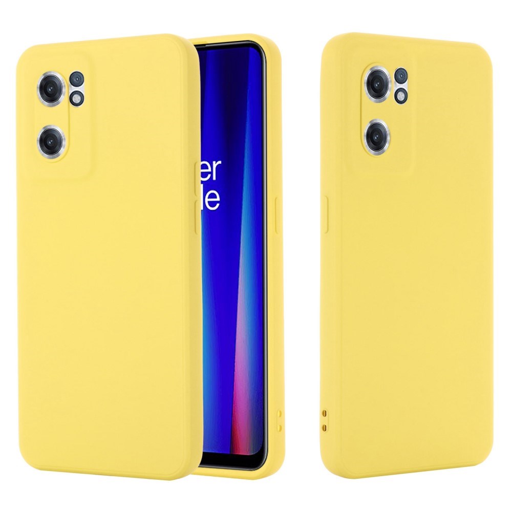 EIDERWOOD OnePlus Nord CE 2 (5G) Liquid Silikone Cover m. Strop - Gul