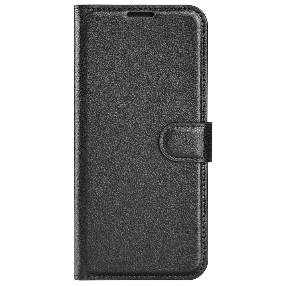 EIDERWOOD OnePlus Nord 2T (5G) Kunstlæder Flip Cover m. Kortholder & Ståfunktion - Sort