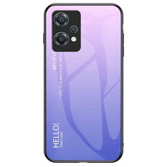 OnePlus Nord CE 2 Lite (5G) Cover m. Glas Bagside - Hello - Lilla