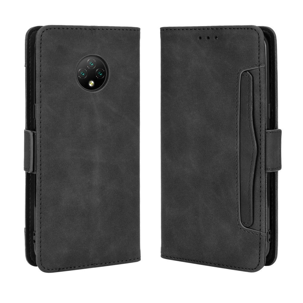 Doogee X95 Blødt Læder Cover m. Pung - Sort