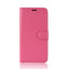 Nokia 3.2 Soft Pouch - Læder Cover m. Pung Pink