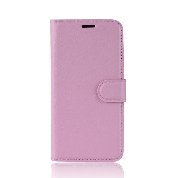Nokia 3.2 Soft Pouch - Læder Cover m. Pung Lyserød