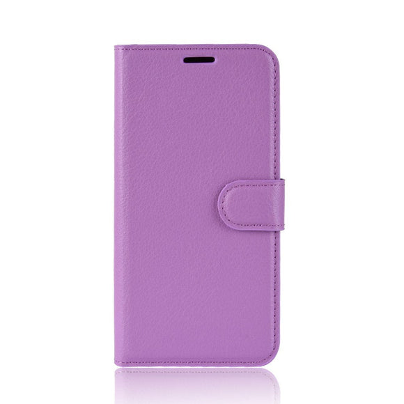 Nokia 3.2 Soft Pouch - Læder Cover m. Pung Lilla
