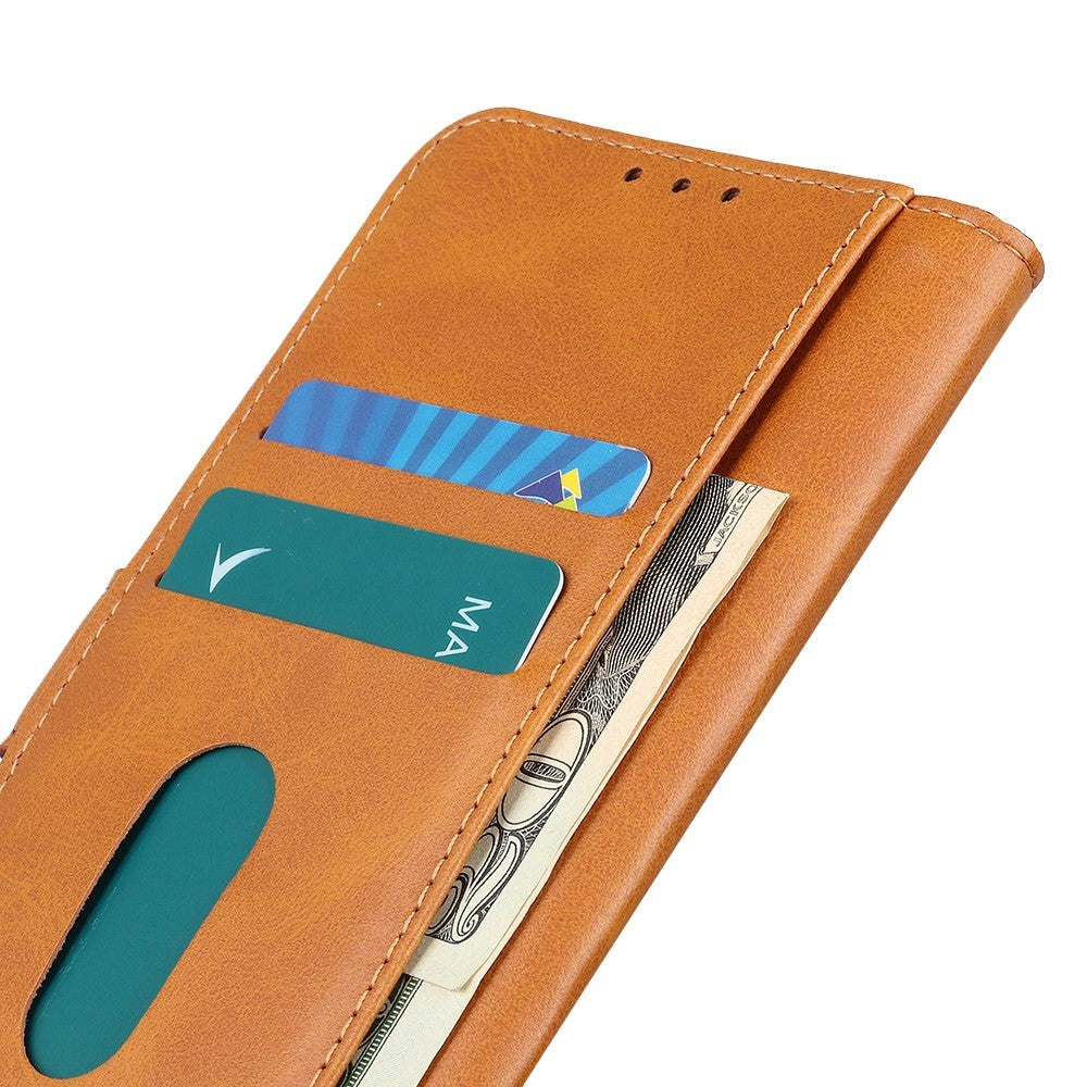 Nokia 1.3 Litchi Skin Læder Cover m. Pung - Blå