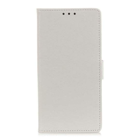 Nokia 1.3 Klassisk Læder Flip Cover m. Stander & Kortholder - Hvid