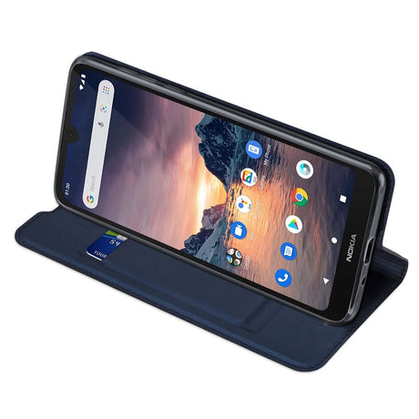 DUX DUCIS Skin Pro Series Nokia 1.3 Flip Cover m. Pung - blå