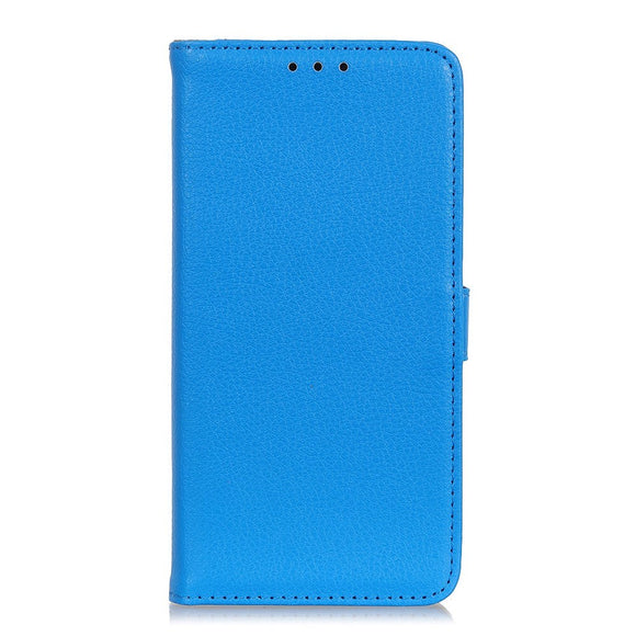 Nokia 5.3 Litchi Læder Cover m. Pung - Blå