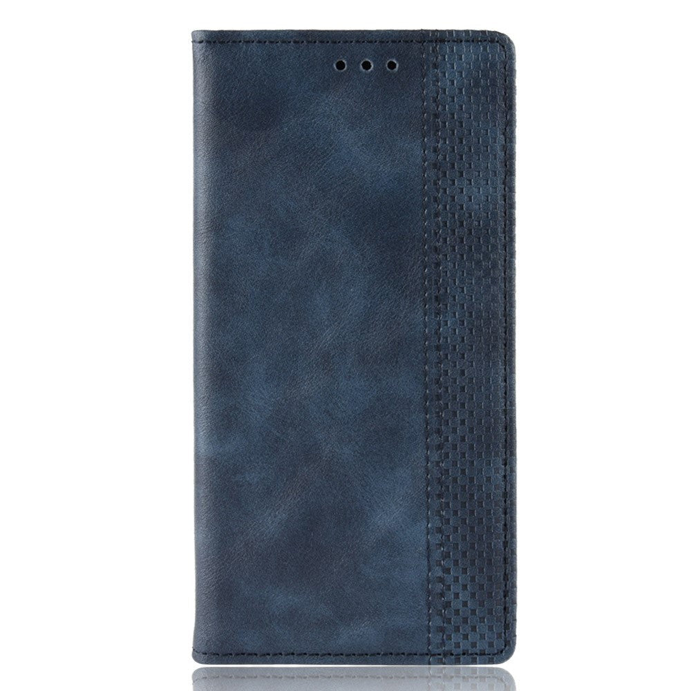 Nokia 5.3 Retro Læder Cover m. Pung - Blå
