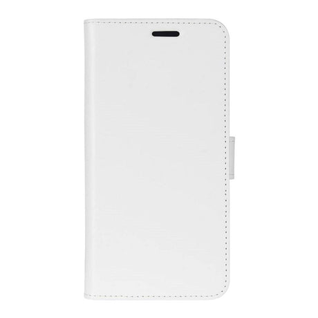 Nokia 5.3 Blankt Læder Cover m. Pung Hvid