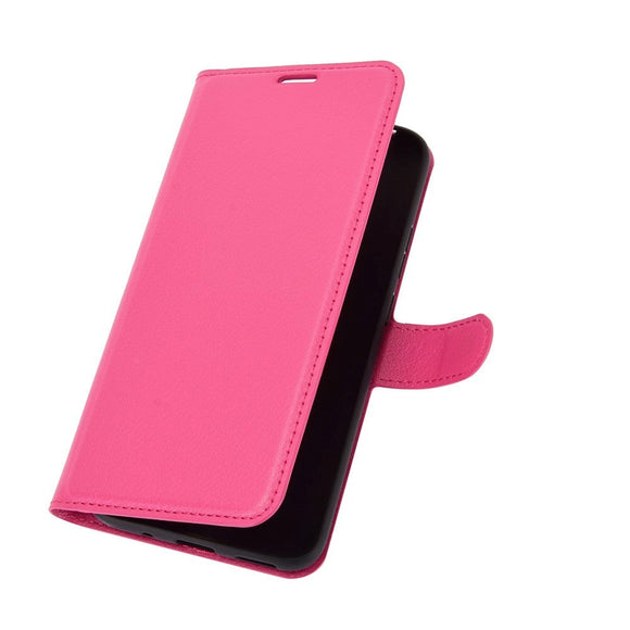 Nokia 3.4 Klassisk Læder Cover m. Pung - Rosa