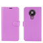 Nokia 3.4 Klassisk Læder Cover m. Pung - Lilla