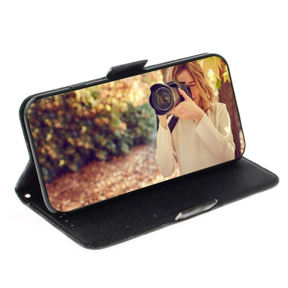 Nokia 3.4 Light Spot Læder Flip Cover - Sur Panda