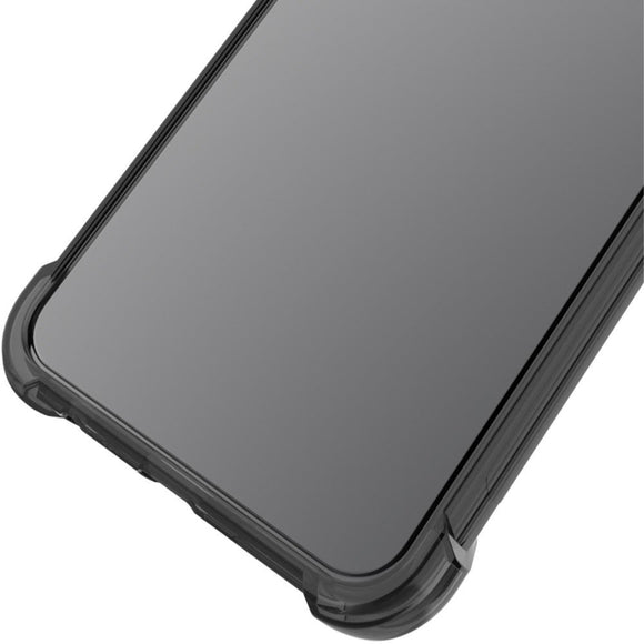 Nokia G10 / G20 IMAK Shock Resistant Case m. Beskyttelsesfilm - Gennemsigtig / Sort