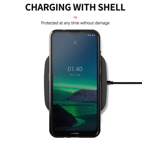Nokia 1.4 Thunder Series Twill Plastik Cover - Blå