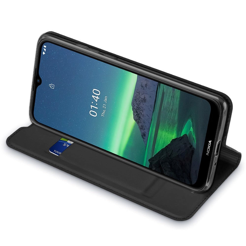 Nokia 1.4 DUX DUCIS Skin Pro Series Thin Wallet - Sort