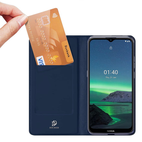 Nokia 1.4 DUX DUCIS Skin Pro Series Thin Wallet - Blå
