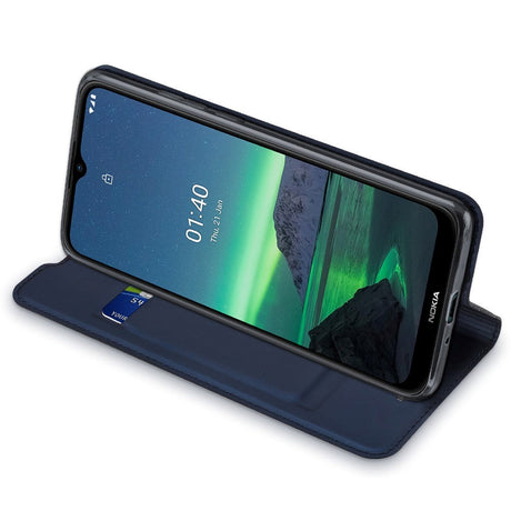 Nokia 1.4 DUX DUCIS Skin Pro Series Thin Wallet - Blå