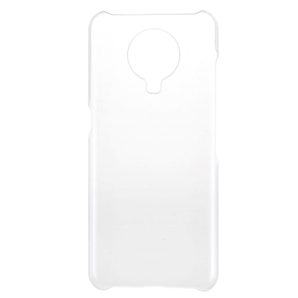 Nokia G10 / G20 Hårdt Plastik Cover - Mat Gennemsigtig
