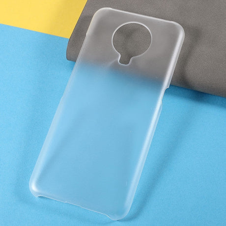 Nokia G10 / G20 Hårdt Plastik Cover - Mat Gennemsigtig