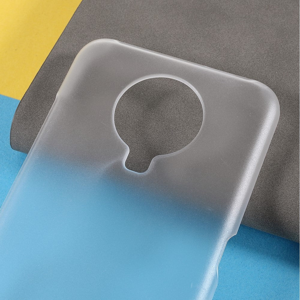 Nokia G10 / G20 Hårdt Plastik Cover - Mat Gennemsigtig