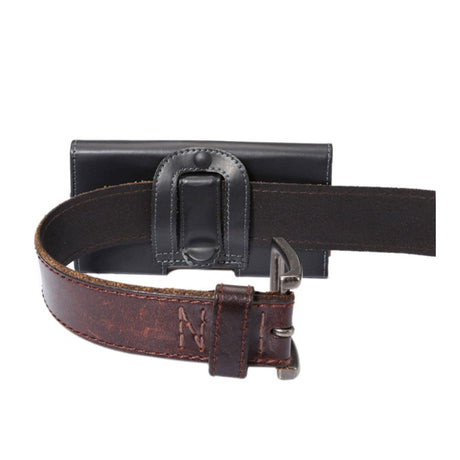 Pouch Bag cover - Bæltetaske Sort - (Maks. Mobil: 170 x 82 x 18 mm)