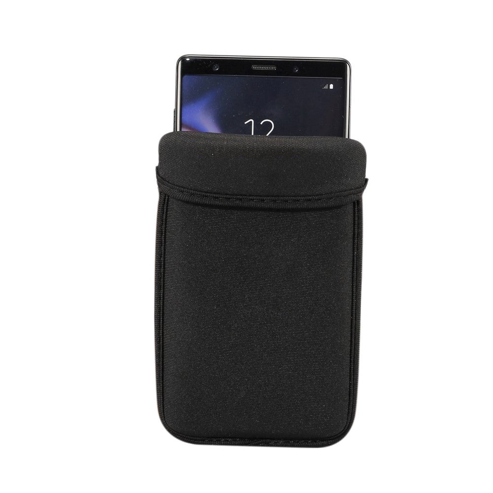Universal Smartphone Sleeve - Vandafvisende - Sort - (Maks. Mobil: 176 x 95 x 18 mm)
