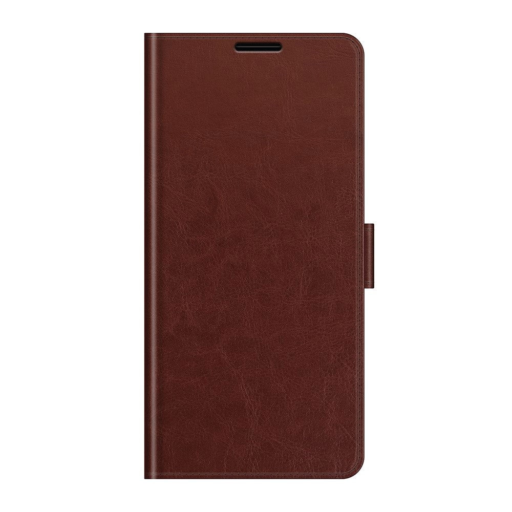 TCL 20 SE Blankt Læder Flip Cover m. Pung - Brun
