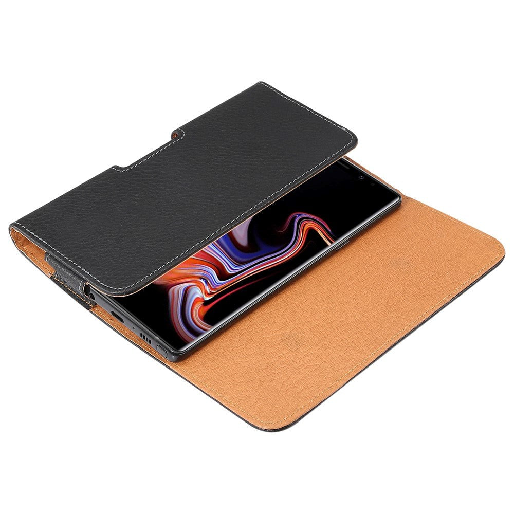 Universal Mobil Taske - Bæltetaske V.2 - (Maks. Mobil: 170 x 83 x 18 mm) - Sort