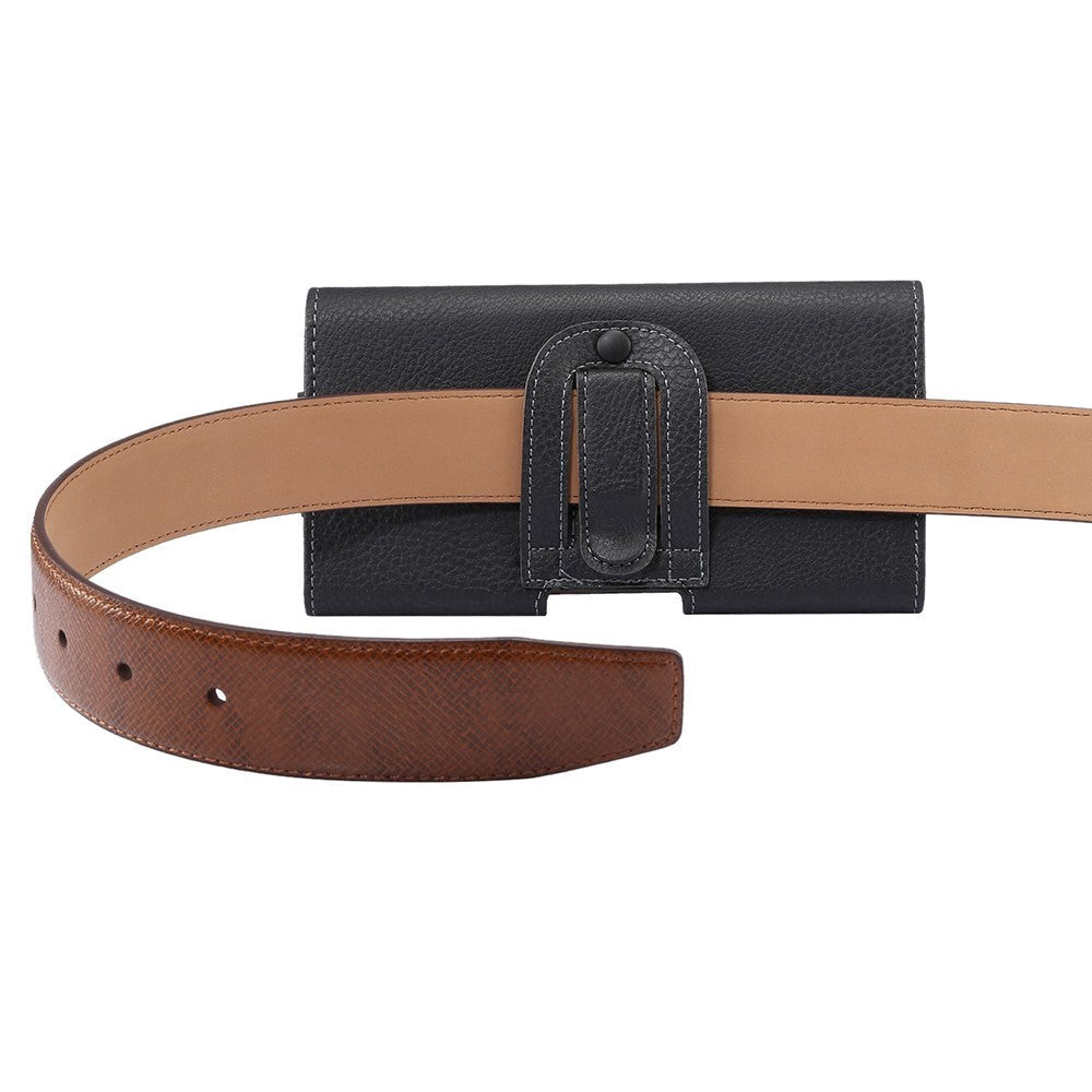 Universal Mobil Taske - Bæltetaske V.2 - (Maks. Mobil: 170 x 83 x 18 mm) - Sort