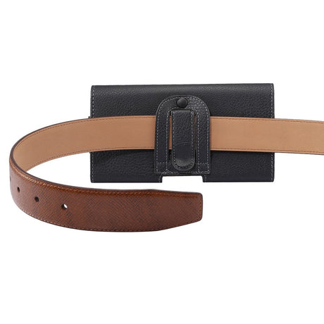 Universal Mobil Taske - Bæltetaske V.2 - (Maks. Mobil: 170 x 83 x 18 mm) - Sort